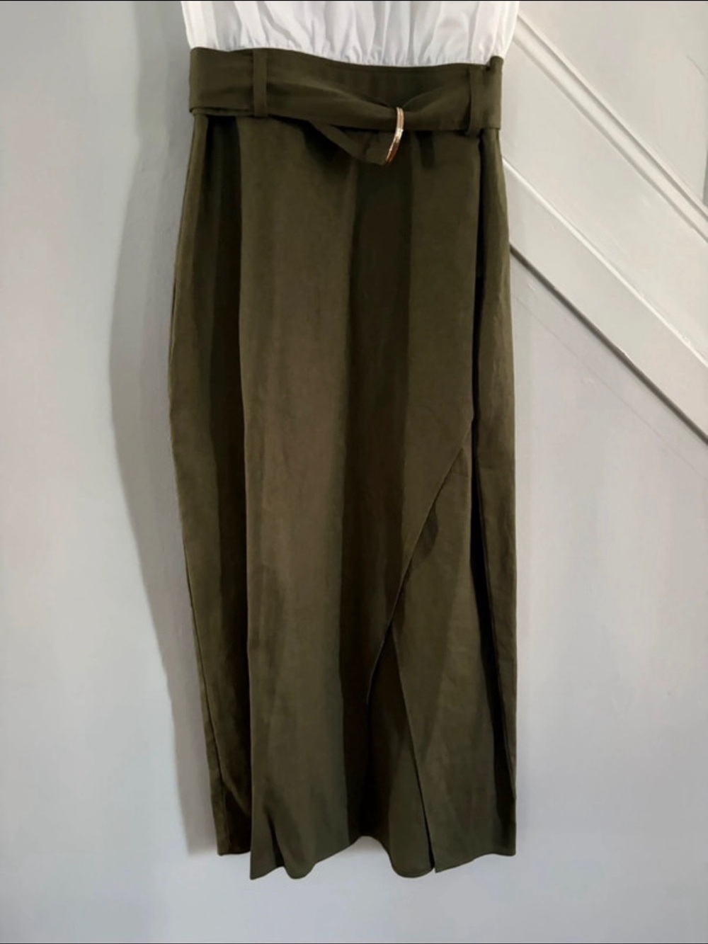 Zara Color Block Midi Dress - Picture 7 of 7